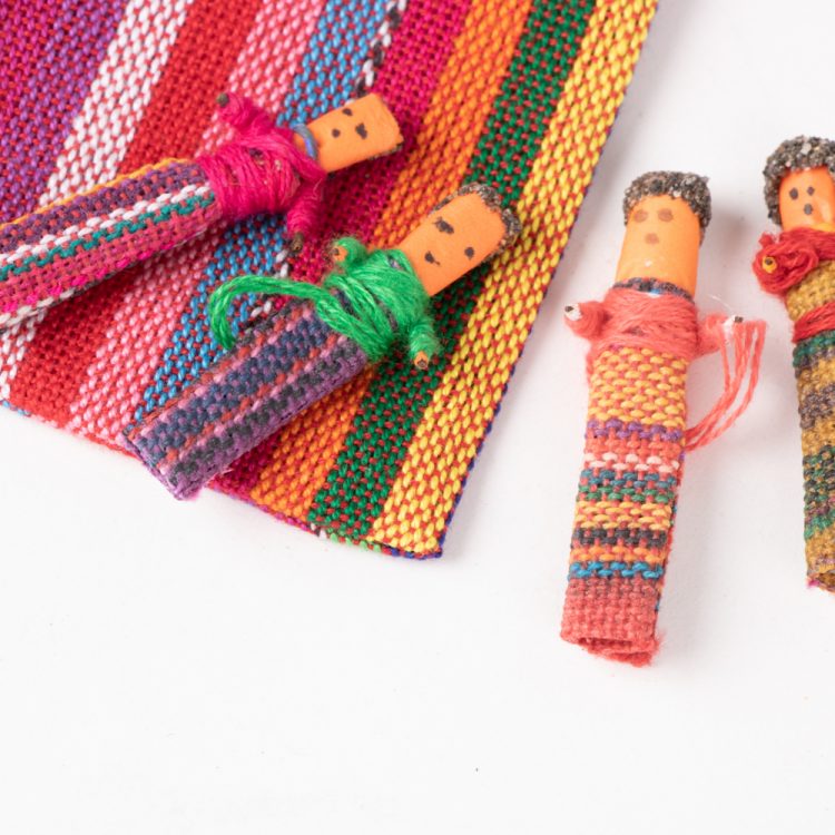 6 small worry dolls in bag | Gallery 1 | TradeAid