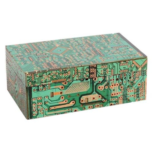 Green motherboard box