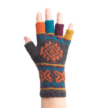 Colourful fingerless gloves | Gallery 2