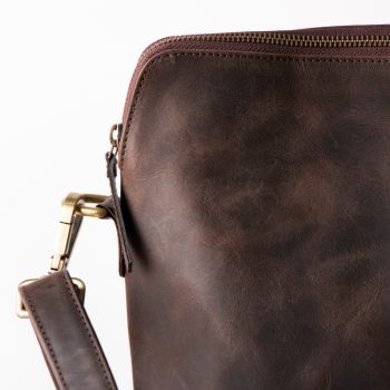 Brown hunter leather bag | Gallery 2