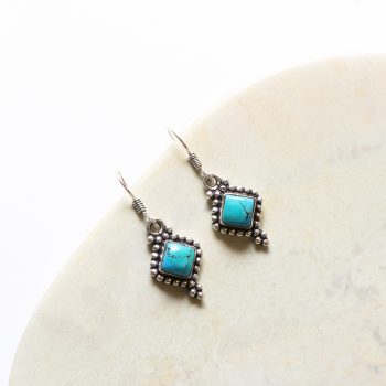 Blue bead earrings | TradeAid