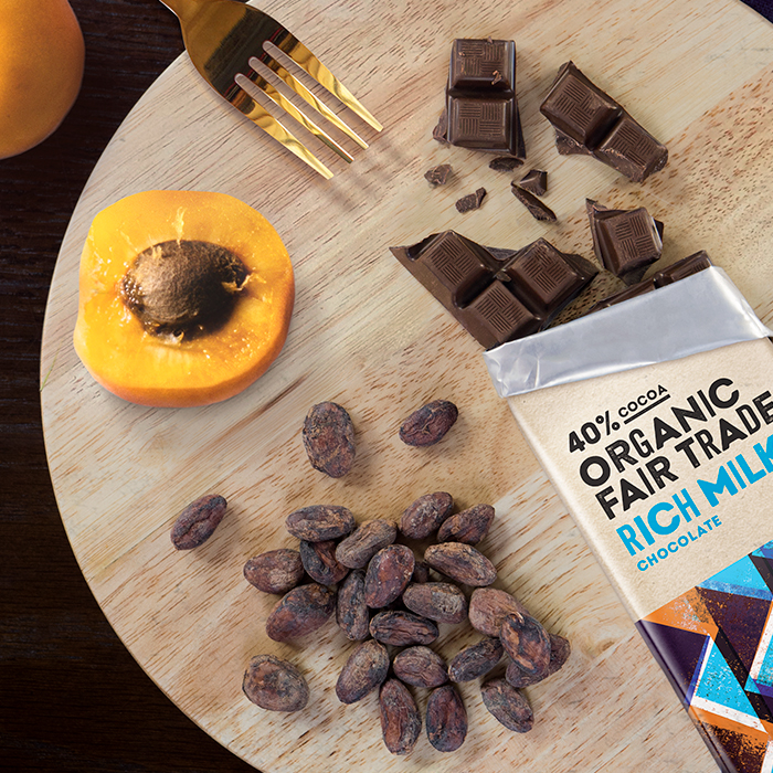 Organic 40% rich milk chocolate – 100g | Gallery 1