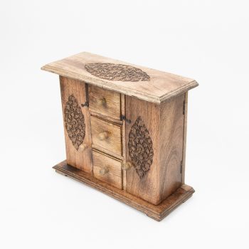 Mango wood jewellery chest | TradeAid