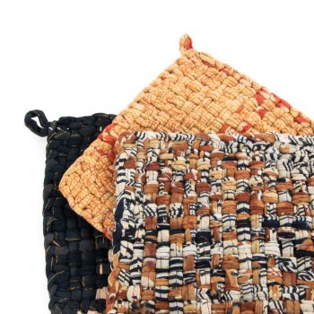 Recycled sari hot mats | Gallery 1