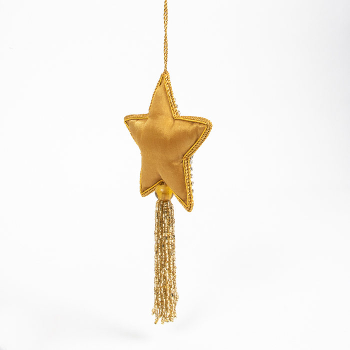 Gold star hanging decoration | Gallery 1