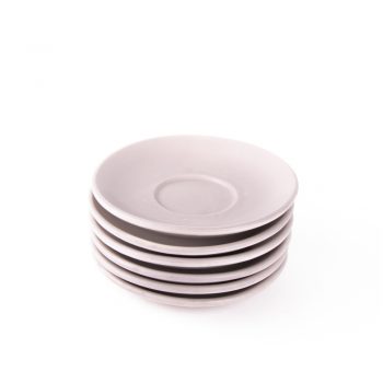 Medium grey saucer (set of 6)