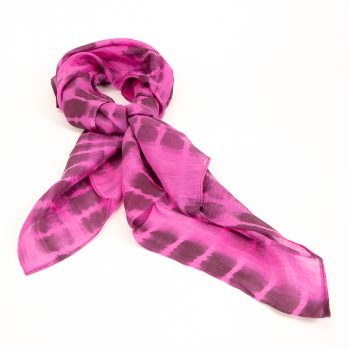 Tied dye silk scarf | Gallery 1