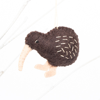 Dark brown kiwi hanging | TradeAid