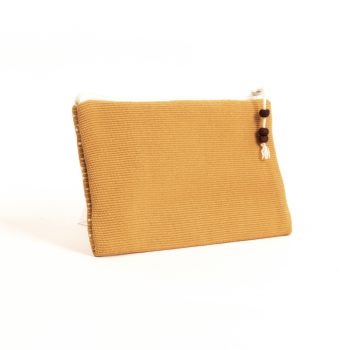 Mustard and white purse | Gallery 2 | TradeAid