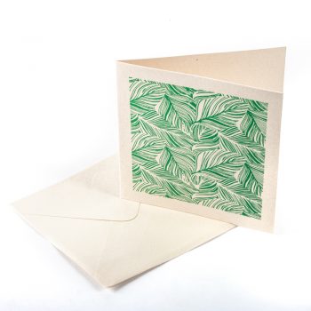 Green leaf card | TradeAid