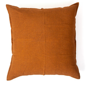 Ginger linen euro pillowcase | Gallery 1