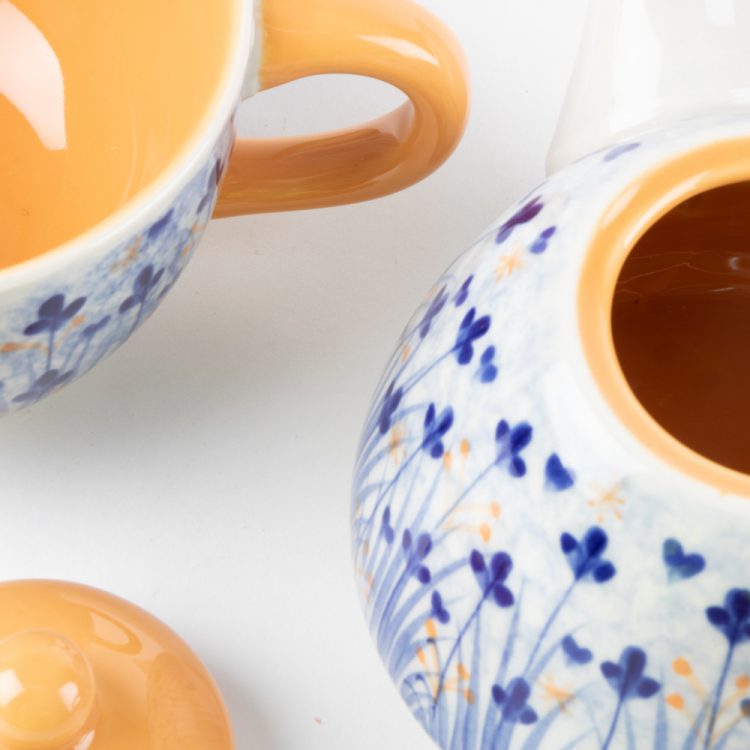Ditsy marigold teapot and cup | Gallery 2 | TradeAid