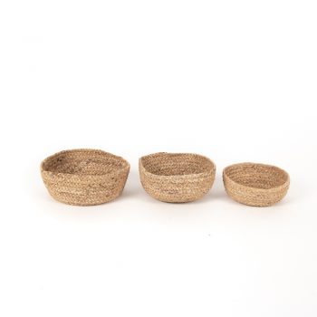 Water hyacinth bowls (set of three) | TradeAid