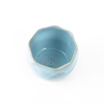 Blue stoneware planter | Gallery 2