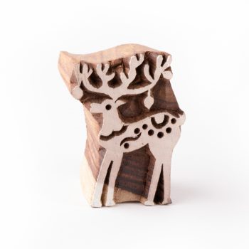 Reindeer printing block | Gallery 1 | TradeAid