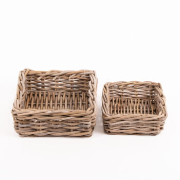 Rectangular tray basket (set of two) | Gallery 2