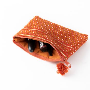 Burnt orange woven coin purse | Gallery 1 | TradeAid