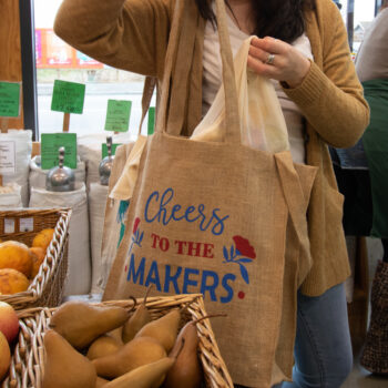 Cheers to the makers unlined jute bag | Gallery 1 | TradeAid