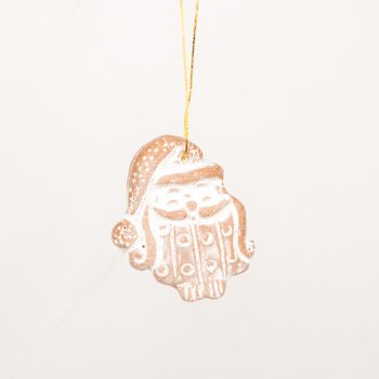 Terracotta santa hanging | TradeAid