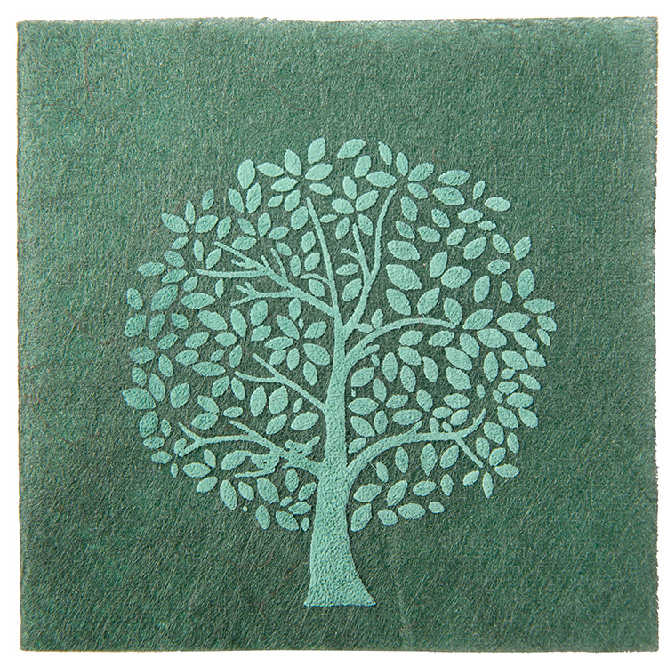 Green tree design card | Gallery 1