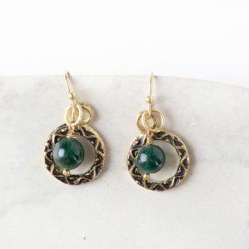 Antique stone earrings | TradeAid