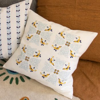 Exotic bird cushion cover | TradeAid