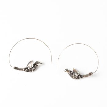 Silver bird earrings | TradeAid