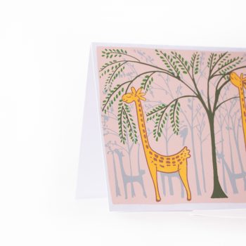 Hungry giraffe card | Gallery 2
