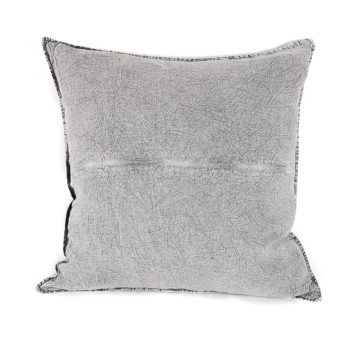 Grey washed linen euro pillowcase