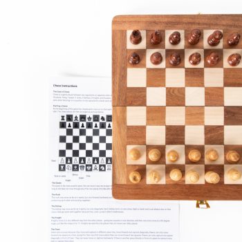 Sheesham wood folding chess set | Gallery 2 | TradeAid