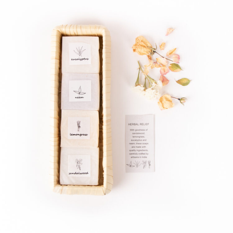 Herbal soap gift pack