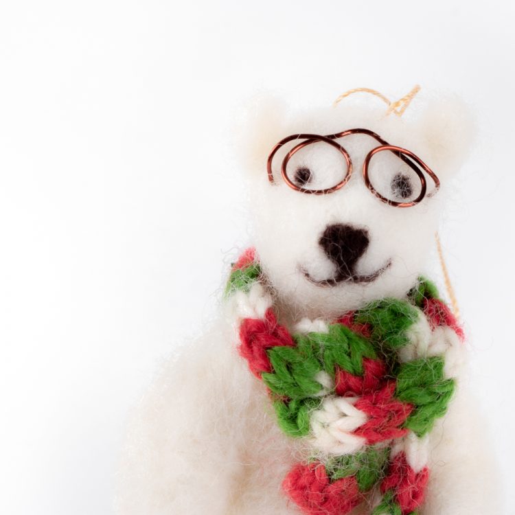 Polar bear with glasses | Gallery 1