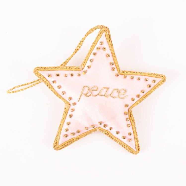Peace star hanging