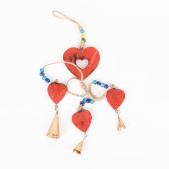 Bell hanging with red heart | TradeAid