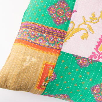 Recycled sari euro pillowcase | Gallery 2
