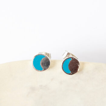 Blue moon stud earrings | TradeAid