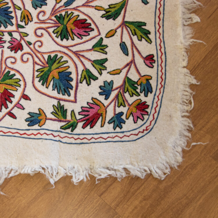 Large floral numdha rug | Gallery 2