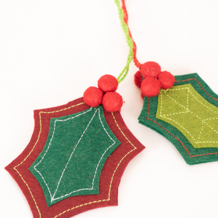 Holly leaf hanging | Gallery 1