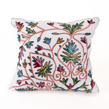 Floral cushion cover