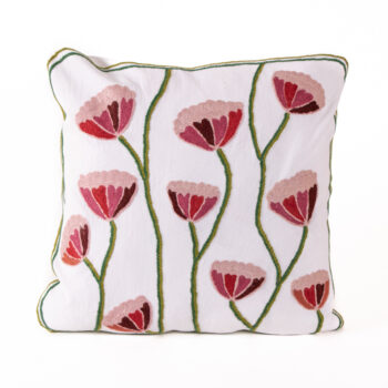 Poppy cushion cover