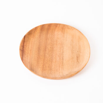 Neem wood round plate | TradeAid