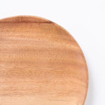 Neem wood round plate | Gallery 1 | TradeAid