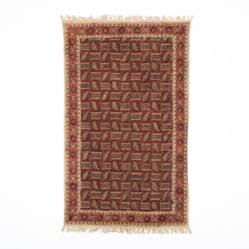 Medium fern kalamkari rug | Gallery 1 | TradeAid