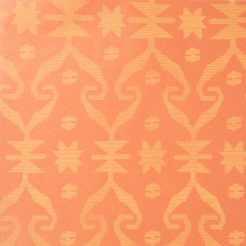 Orange jamdani print paper | Gallery 1 | TradeAid