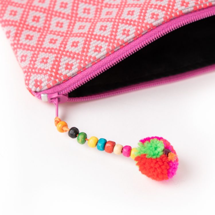 Pink lahu purse | Gallery 2 | TradeAid