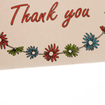Thank you card | Gallery 1