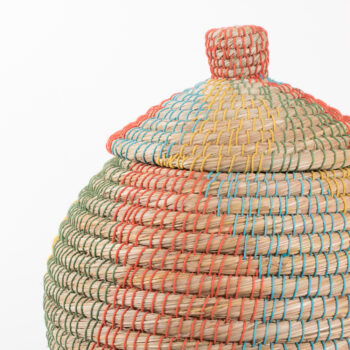 Kaisa cotton lidded basket | Gallery 1