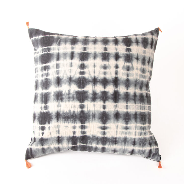 Tie dye checks cushion cover | TradeAid