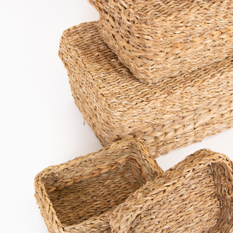Set of 3 – hogla lidded baskets | Gallery 2 | TradeAid