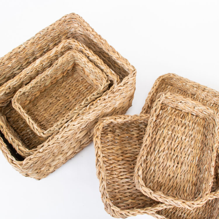 Set of 3 – hogla lidded baskets | Gallery 1 | TradeAid
